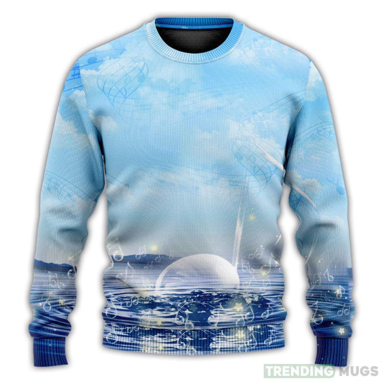 Music Sounds Of Nature Ugly Christmas Sweater 3D Sweater Music Sounds Of Nature Ugly Christmas Sweater 3D Sweater