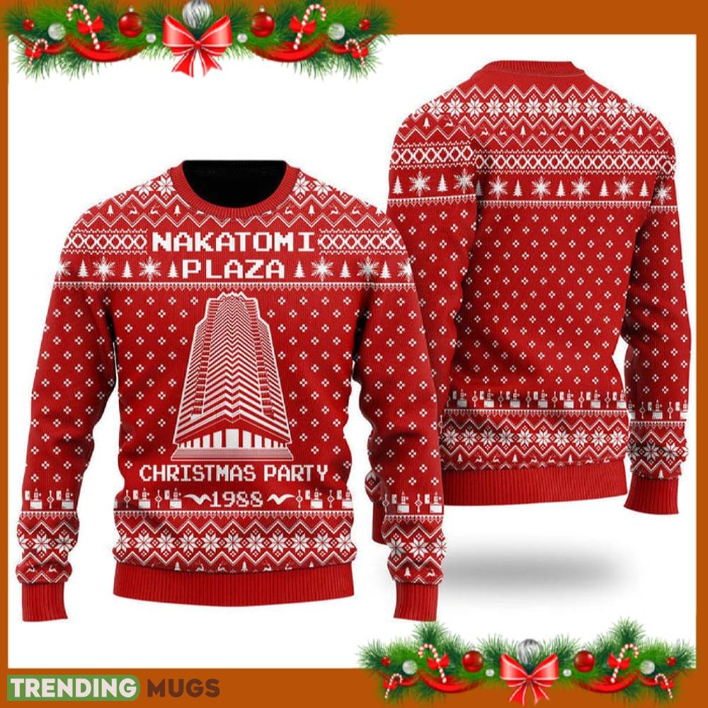 Nakatomi Plaza 1988 Ugly Christmas Sweater Mittens New Gift For Men And Women Family Holidays - Nakatomi Plaza 1988 Ugly Christmas Sweater Mittens New Gift For Men And Women Family Holidays Nakatomi Plaza 1988 Ugly Christmas Sweater Mittens New Gift For Men And Women Family Holidays - Nakatomi Plaza 1988 Ugly Christmas Sweater Mittens New Gift For Men And Women Family Holidays