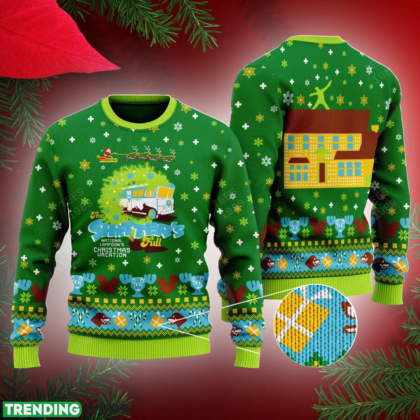 National Lampoon’s Vacation Ugly Xmas 3D Sweater Gift Holidays - National Lampoon’s Vacation Ugly Xmas 3D Sweater Gift Holidays