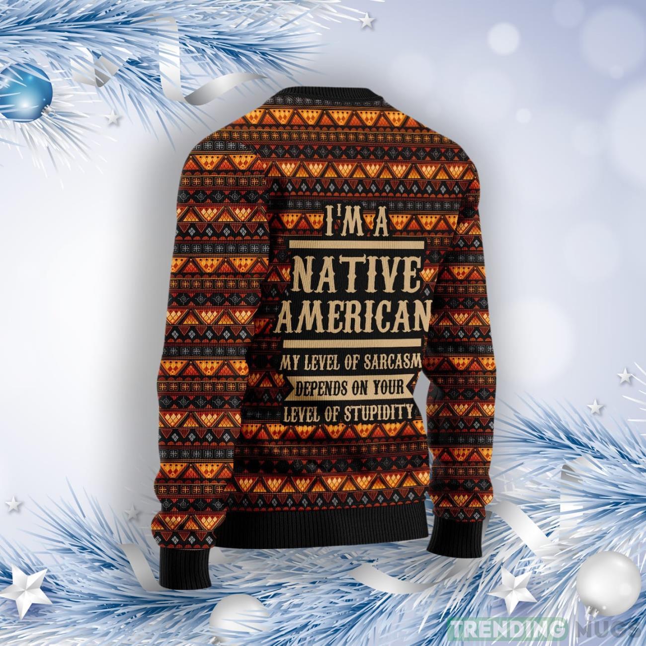 Native Feather Ugly Christmas Sweater 3D Sweater Native Feather Ugly Christmas Sweater 3D Sweater