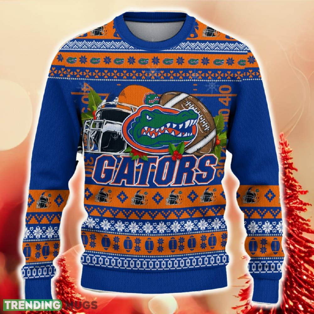 NCAA Florida Gators Christmas Ugly Sweater Custom Number And Name Gift For Fans Holidays - NCAA Florida Gators Christmas Ugly Sweater_2 NCAA Florida Gators Christmas Ugly Sweater Custom Number And Name Gift For Fans Holidays - NCAA Florida Gators Christmas Ugly Sweater_2