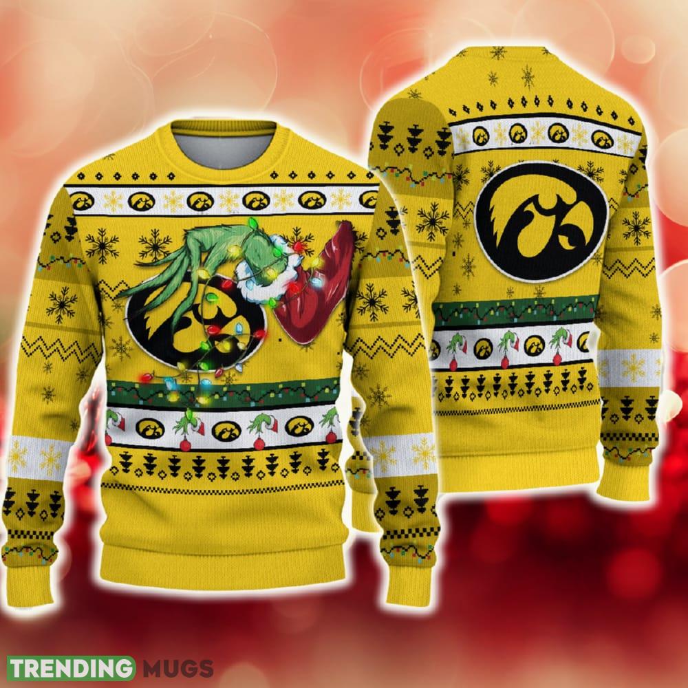 NCAA Iowa Hawkeyes Grinch Christmas Ugly Sweater Funny Gift For Men And Women Fans - NCAA Iowa Hawkeyes Grinch Christmas Ugly Sweater Funny Gift For Men And Women Fans NCAA Iowa Hawkeyes Grinch Christmas Ugly Sweater Funny Gift For Men And Women Fans - NCAA Iowa Hawkeyes Grinch Christmas Ugly Sweater Funny Gift For Men And Women Fans