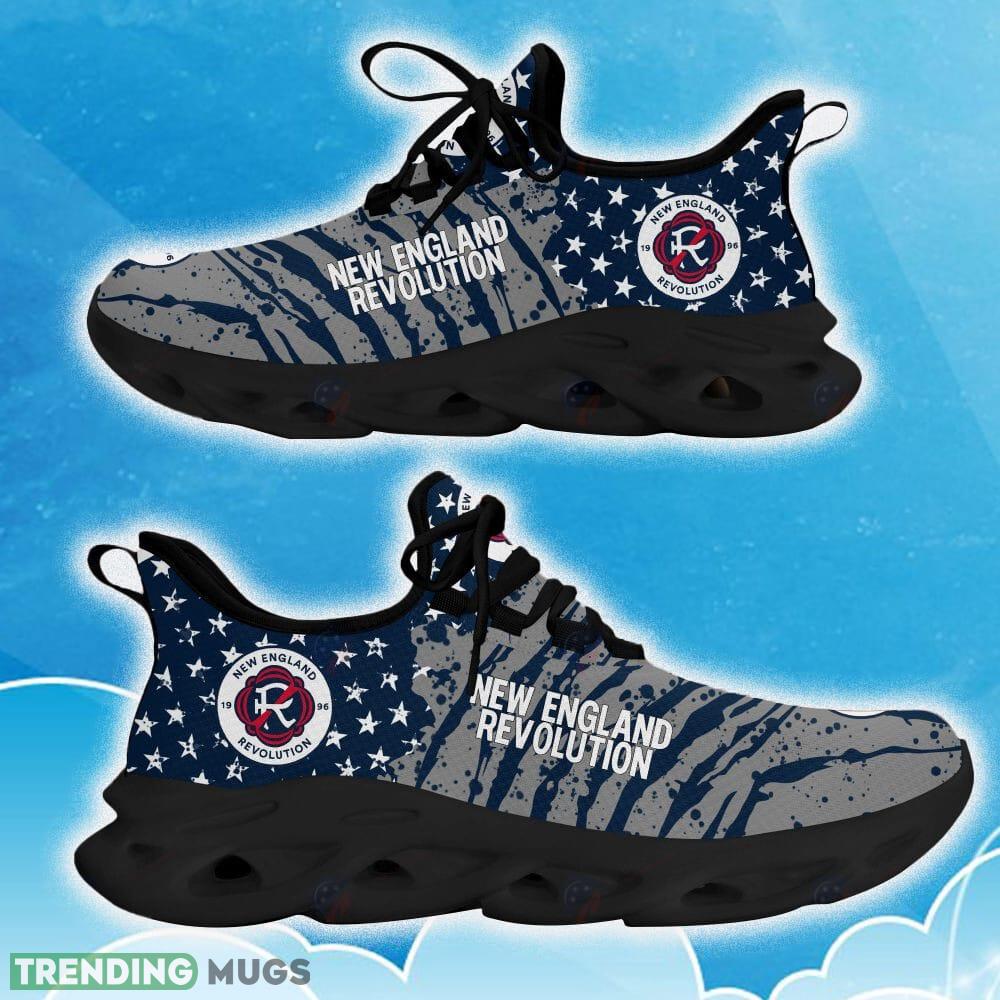 New England Revolution Navy New Chunky Shoes Camo Logo Printed For Men And Women Gift Fans Max Soul Sneakers Max Soul New England Revolution Navy New Chunky Shoes Camo Logo Printed For Men And Women Gift Fans Max Soul Sneakers Max Soul