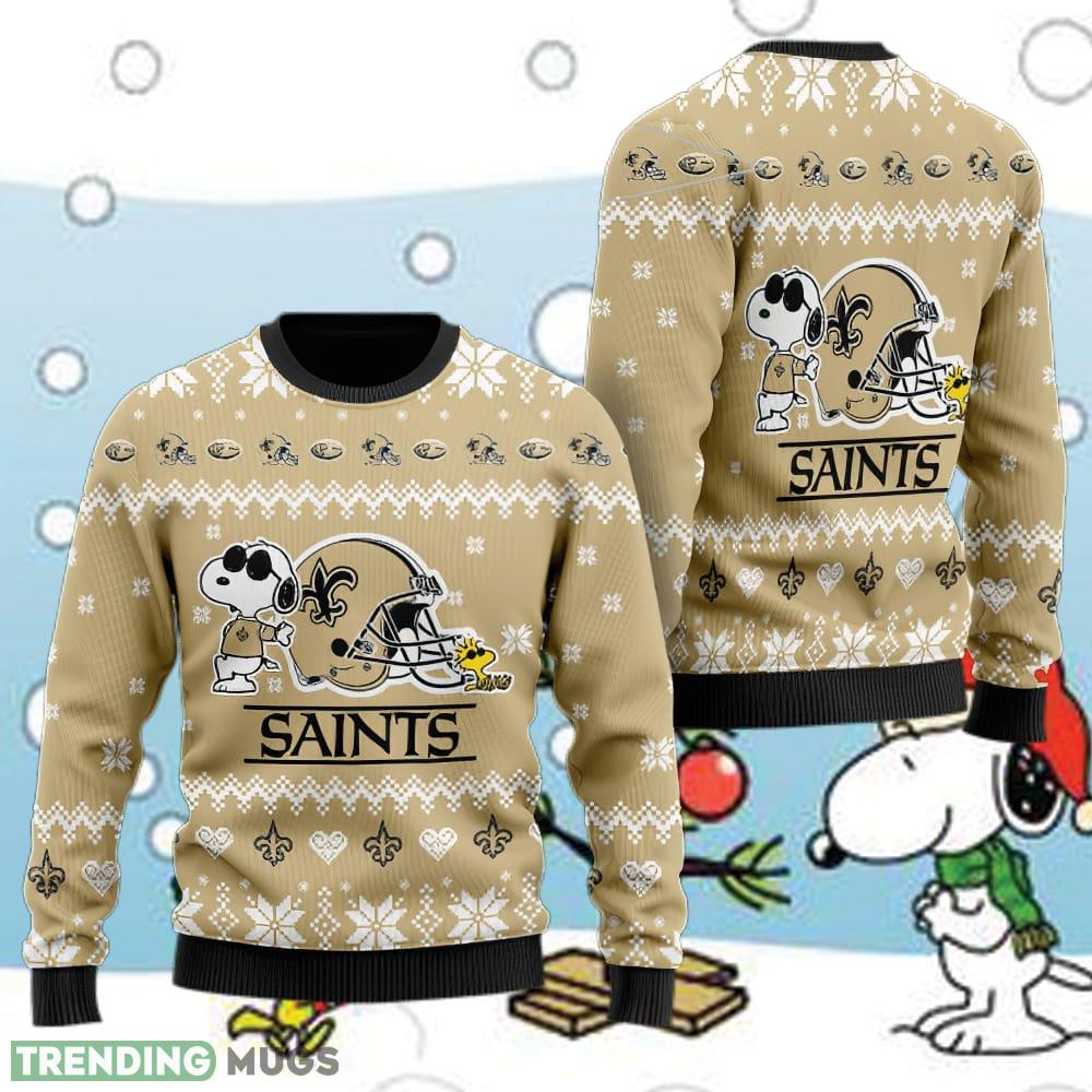 New Orleans Saints Cute The Snoopy Show Football Helmet Knitted Christmas 3D Sweater Star - New Orleans Saints Cute The Snoopy Show Football Helmet Knitted Christmas 3D Sweater Star New Orleans Saints Cute The Snoopy Show Football Helmet Knitted Christmas 3D Sweater Star - New Orleans Saints Cute The Snoopy Show Football Helmet Knitted Christmas 3D Sweater Star