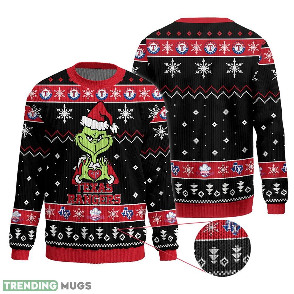 New Release Texas Rangers MLB Grinch Christmas Ugly Sweater Funny Holidays - New Release Texas Rangers MLB Grinch Christmas Ugly Sweater Funny Holidays New Release Texas Rangers MLB Grinch Christmas Ugly Sweater Funny Holidays - New Release Texas Rangers MLB Grinch Christmas Ugly Sweater Funny Holidays