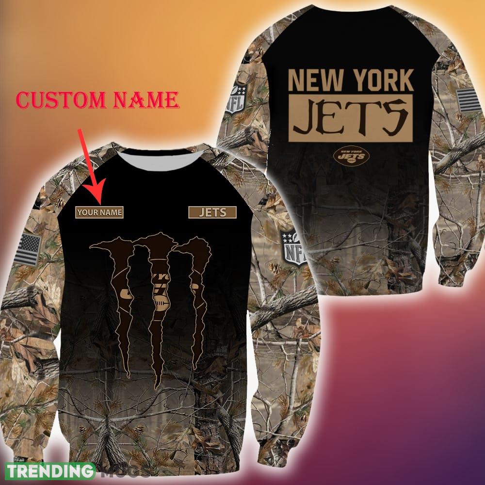 New York Jets Custom Name NFL Hunting Camo 3D Sweater Veteran Gift Holidays Ugly For Christmas - New York Jets Custom Name NFL Hunting Camo 3D Sweater Veteran Gift For Men And Women Christmas New York Jets Custom Name NFL Hunting Camo 3D Sweater Veteran Gift Holidays Ugly For Christmas - New York Jets Custom Name NFL Hunting Camo 3D Sweater Veteran Gift For Men And Women Christmas