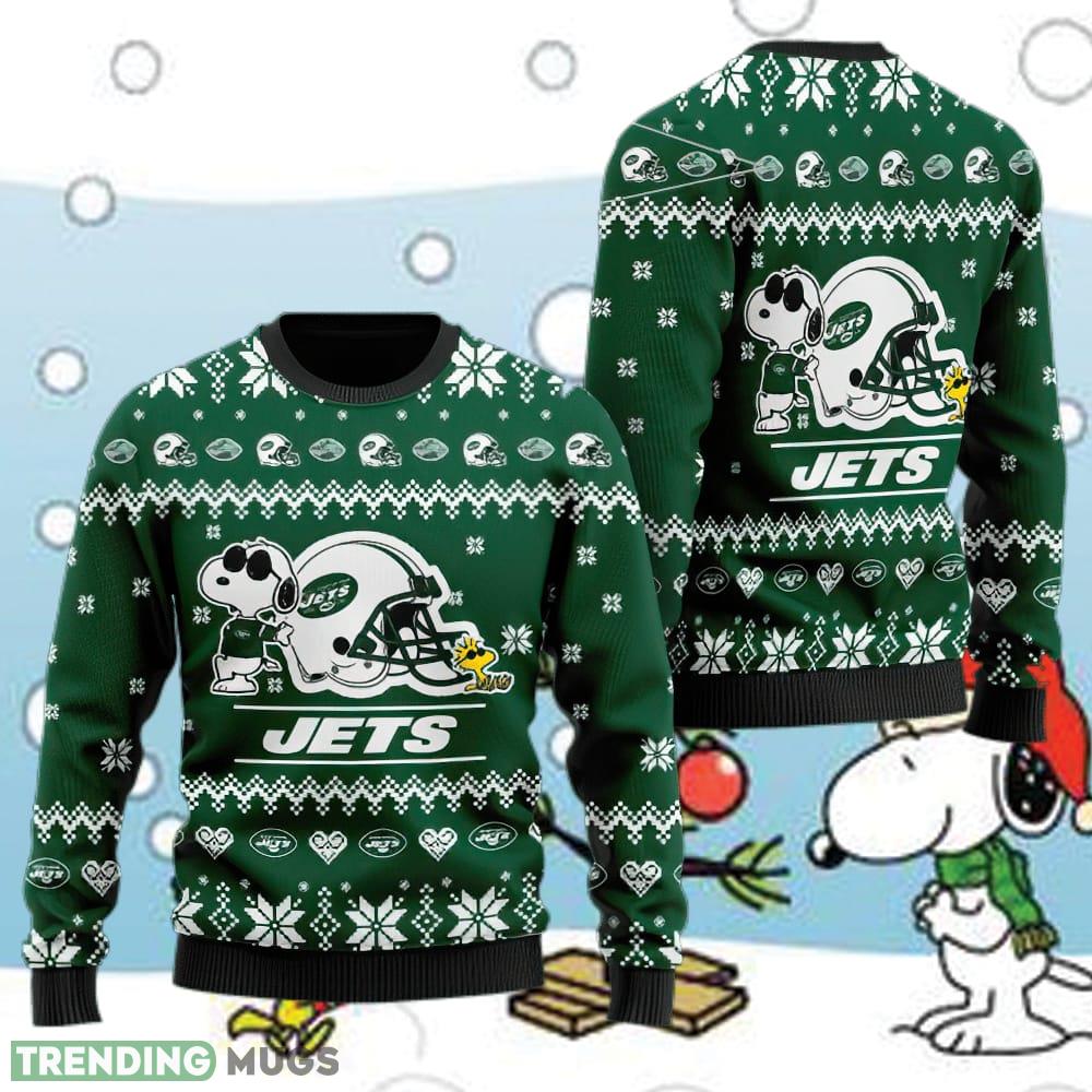 New York Jets Cute The Snoopy Show Football Helmet Ugly Christmas 3D Sweater Mulled - New York Jets Cute The Snoopy Show Football Helmet Ugly Christmas 3D Sweater Mulled New York Jets Cute The Snoopy Show Football Helmet Ugly Christmas 3D Sweater Mulled - New York Jets Cute The Snoopy Show Football Helmet Ugly Christmas 3D Sweater Mulled