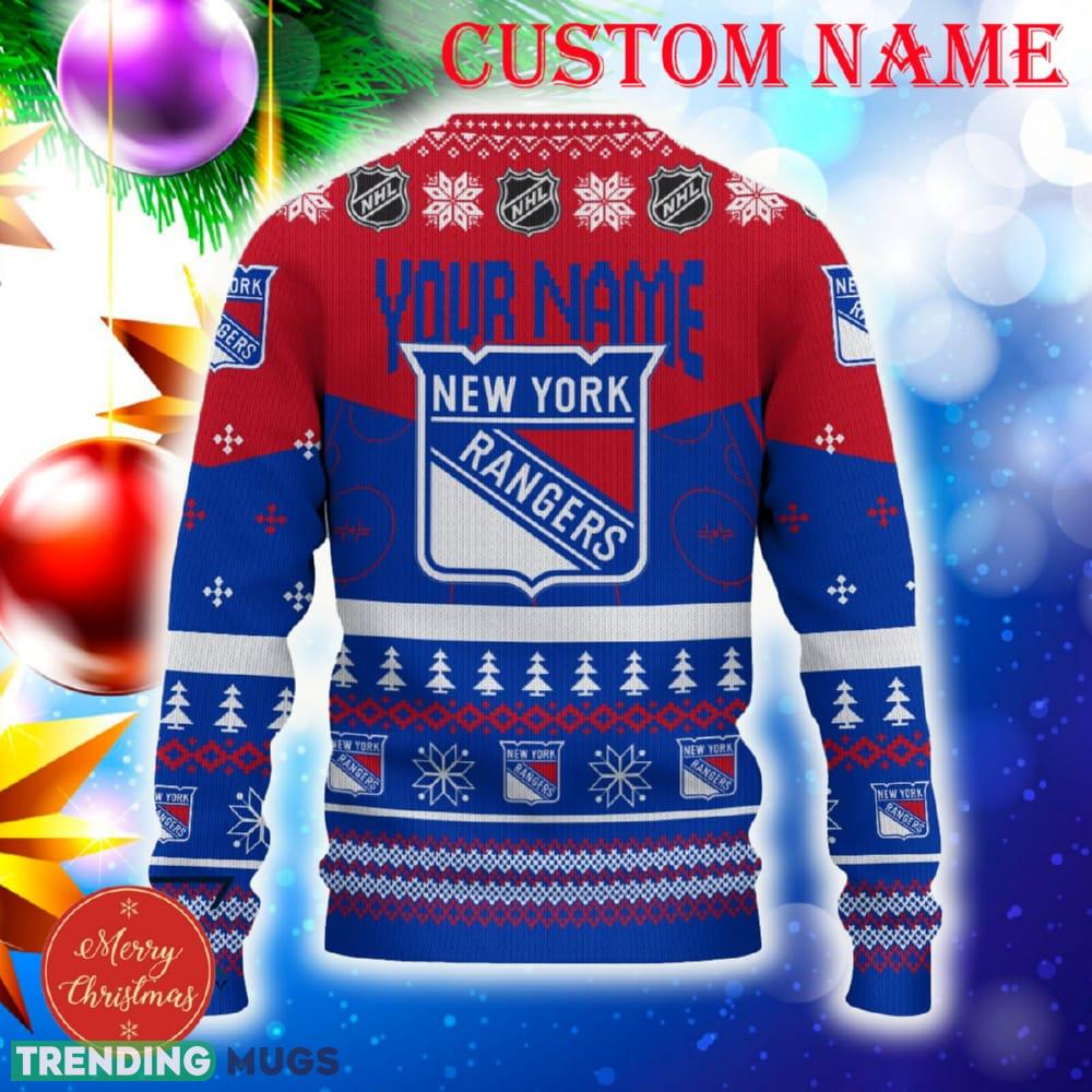 New York Rangers Custom Name 3D Sweater Funny Gift For Men And Women Fans Christmas 3D Sweater New York Rangers Custom Name 3D Sweater Funny Gift For Men And Women Fans Christmas 3D Sweater