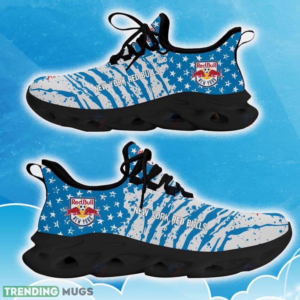 New York Red Bulls Blue New Chunky Shoes Camo Logo Printed For Men And Women Gift Fans Max Soul Sneakers Max Soul New York Red Bulls Blue New Chunky Shoes Camo Logo Printed For Men And Women Gift Fans Max Soul Sneakers Max Soul