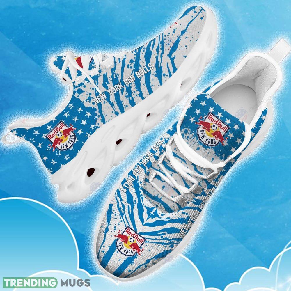 New York Red Bulls Blue New Chunky Shoes Camo Logo Printed For Men And Women Gift Fans Max Soul Sneakers - New York Red Bulls Clunky Sneakers Photo 17 New York Red Bulls Blue New Chunky Shoes Camo Logo Printed For Men And Women Gift Fans Max Soul Sneakers - New York Red Bulls Clunky Sneakers Photo 17