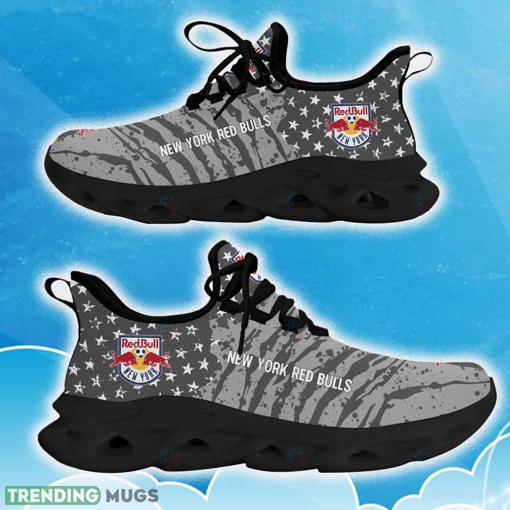 New York Red Bulls Grey New Chunky Shoes Camo Logo Printed For Men And Women Gift Fans Max Soul Sneakers Max Soul New York Red Bulls Grey New Chunky Shoes Camo Logo Printed For Men And Women Gift Fans Max Soul Sneakers Max Soul