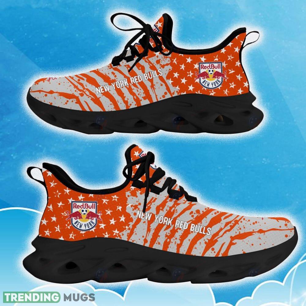 New York Red Bulls Orange New Chunky Shoes Camo Logo Printed For Men And Women Gift Fans Max Soul Sneakers Max Soul New York Red Bulls Orange New Chunky Shoes Camo Logo Printed For Men And Women Gift Fans Max Soul Sneakers Max Soul