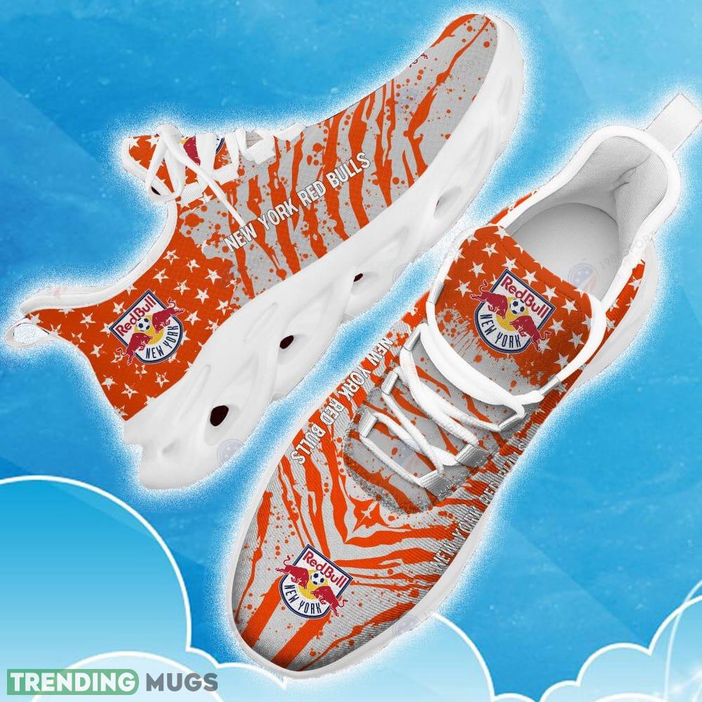 New York Red Bulls Orange New Chunky Shoes Camo Logo Printed For Men And Women Gift Fans Max Soul Sneakers - New York Red Bulls Clunky Sneakers Photo 18 New York Red Bulls Orange New Chunky Shoes Camo Logo Printed For Men And Women Gift Fans Max Soul Sneakers - New York Red Bulls Clunky Sneakers Photo 18