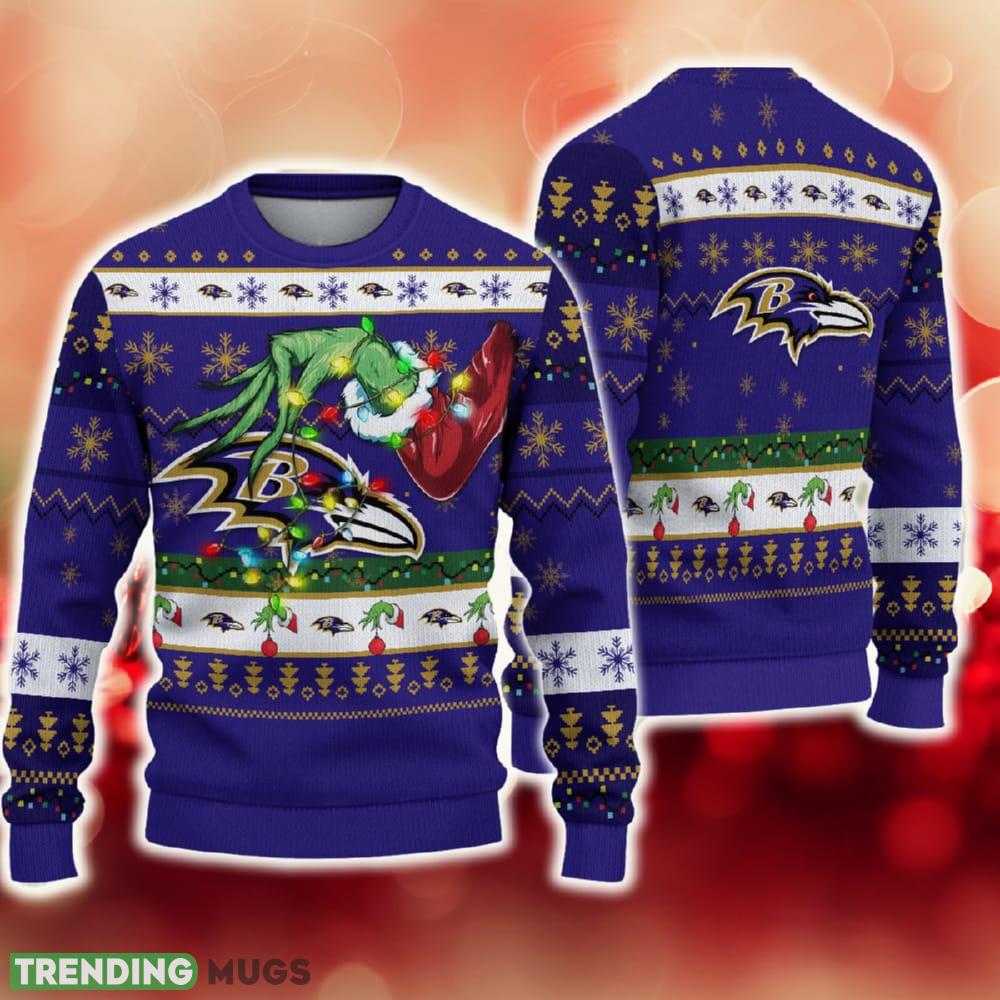 NFL Baltimore Ravens Grinch Christmas Ugly Sweater Funny Gift For Men And Women Fans - NFL Baltimore Ravens Grinch Christmas Ugly Sweater Funny Gift For Men And Women Fans NFL Baltimore Ravens Grinch Christmas Ugly Sweater Funny Gift For Men And Women Fans - NFL Baltimore Ravens Grinch Christmas Ugly Sweater Funny Gift For Men And Women Fans