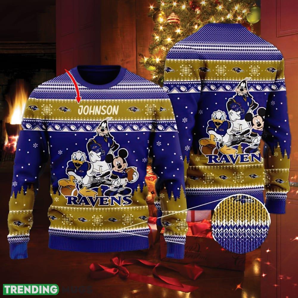 NFL Baltimore Ravens Knitted Christmas 3D Sweater Fireplace Custom Name - NFL Baltimore Ravens Knitted Christmas 3D Sweater Fireplace Custom Name NFL Baltimore Ravens Knitted Christmas 3D Sweater Fireplace Custom Name - NFL Baltimore Ravens Knitted Christmas 3D Sweater Fireplace Custom Name