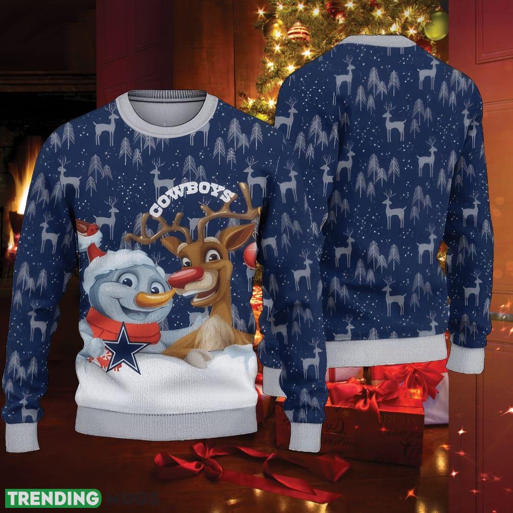 NFL Dallas Cowboys Custom Name Number Grey Scratch Ugly Christmas Sweater Nutcracker - NFL Dallas Cowboys Custom Name Number Grey Scratch Ugly Christmas Sweater Nutcracker NFL Dallas Cowboys Custom Name Number Grey Scratch Ugly Christmas Sweater Nutcracker - NFL Dallas Cowboys Custom Name Number Grey Scratch Ugly Christmas Sweater Nutcracker