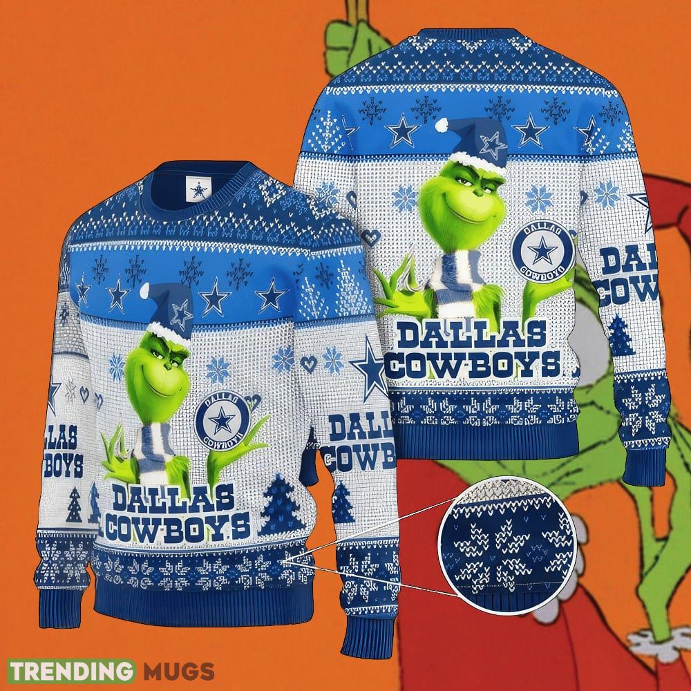 NFL Dallas Cowboys The Grinch Knitted Christmas Sweater AOP Bauble - NFL Dallas Cowboys The Grinch Knitted Christmas Sweater AOP Bauble NFL Dallas Cowboys The Grinch Knitted Christmas Sweater AOP Bauble - NFL Dallas Cowboys The Grinch Knitted Christmas Sweater AOP Bauble
