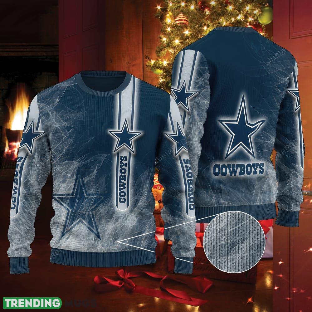 NFL Dallas Cowboys Ugly Christmas Sweater AOP Crochet - NFL Dallas Cowboys Ugly Christmas Sweater AOP Crochet NFL Dallas Cowboys Ugly Christmas Sweater AOP Crochet - NFL Dallas Cowboys Ugly Christmas Sweater AOP Crochet