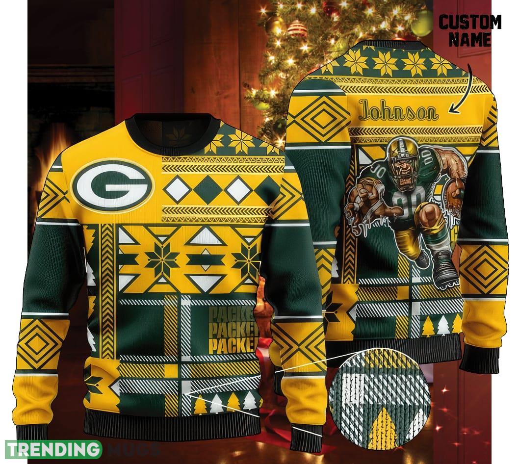 NFL Green Bay PackSan Francisco 49ers Ugly Christmas Sweater AOP Snowshoe Custom Name - NFL Green Bay PackSan Francisco 49ers Ugly Christmas Sweater AOP Snowshoe Custom Name NFL Green Bay PackSan Francisco 49ers Ugly Christmas Sweater AOP Snowshoe Custom Name - NFL Green Bay PackSan Francisco 49ers Ugly Christmas Sweater AOP Snowshoe Custom Name