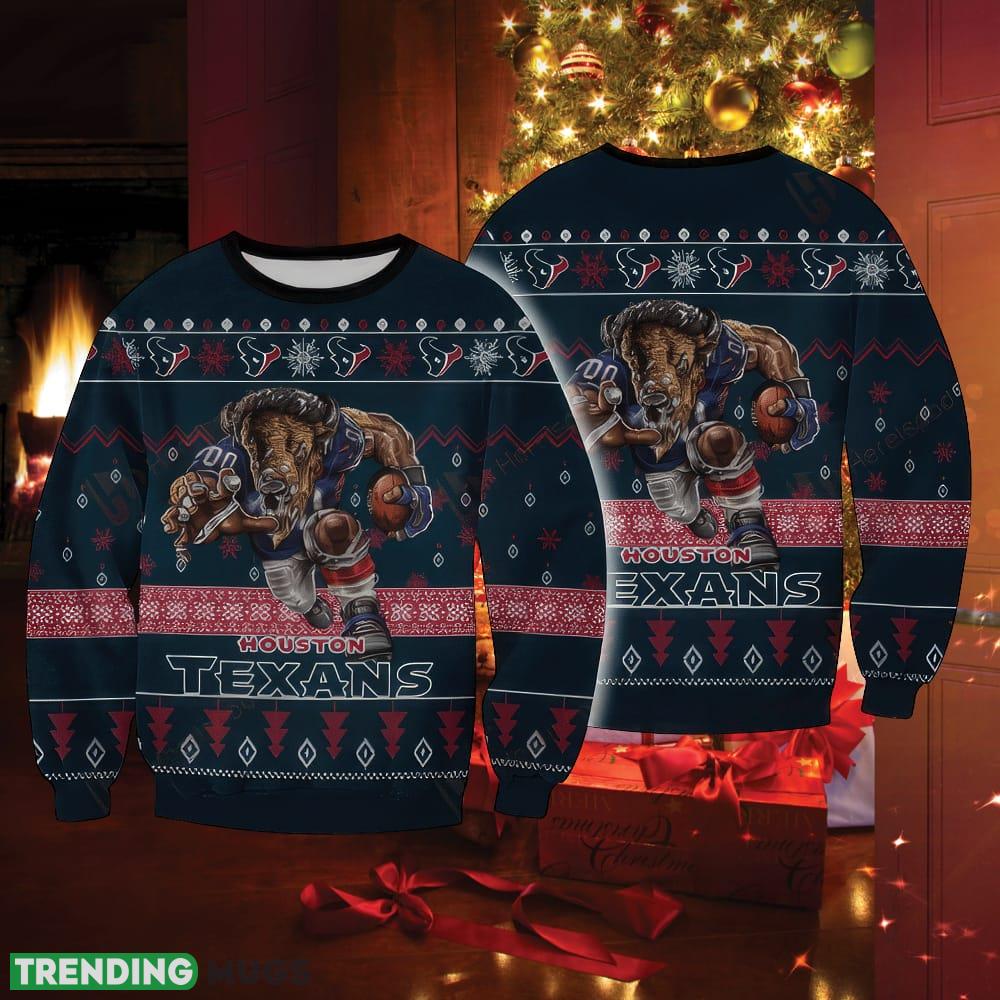 NFL Houston Texans Ugly Christmas 3D Sweater Candy - NFL Houston Texans Ugly Christmas 3D Sweater Candy NFL Houston Texans Ugly Christmas 3D Sweater Candy - NFL Houston Texans Ugly Christmas 3D Sweater Candy