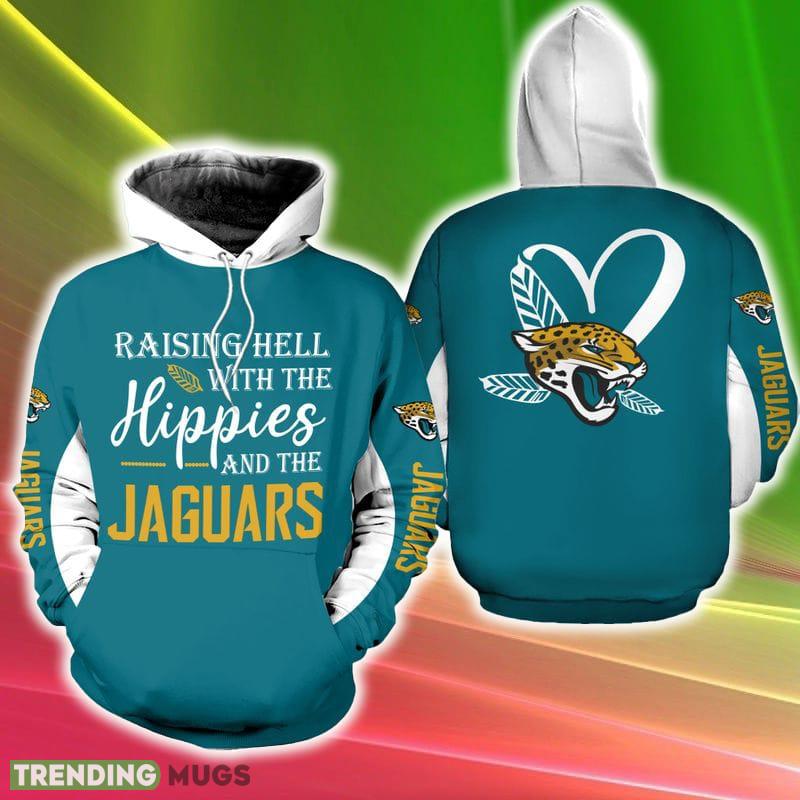 NFL Jacksonville Jaguars Trend 3D Hoodie Zip Hoodie Cold All Over Printed For Fans Gift Christmas Holidays - NFL Jacksonville Jaguars Trend 3D Hoodie Zip Hoodie Cold All Over Printed For Fans Gift Christmas Holidays