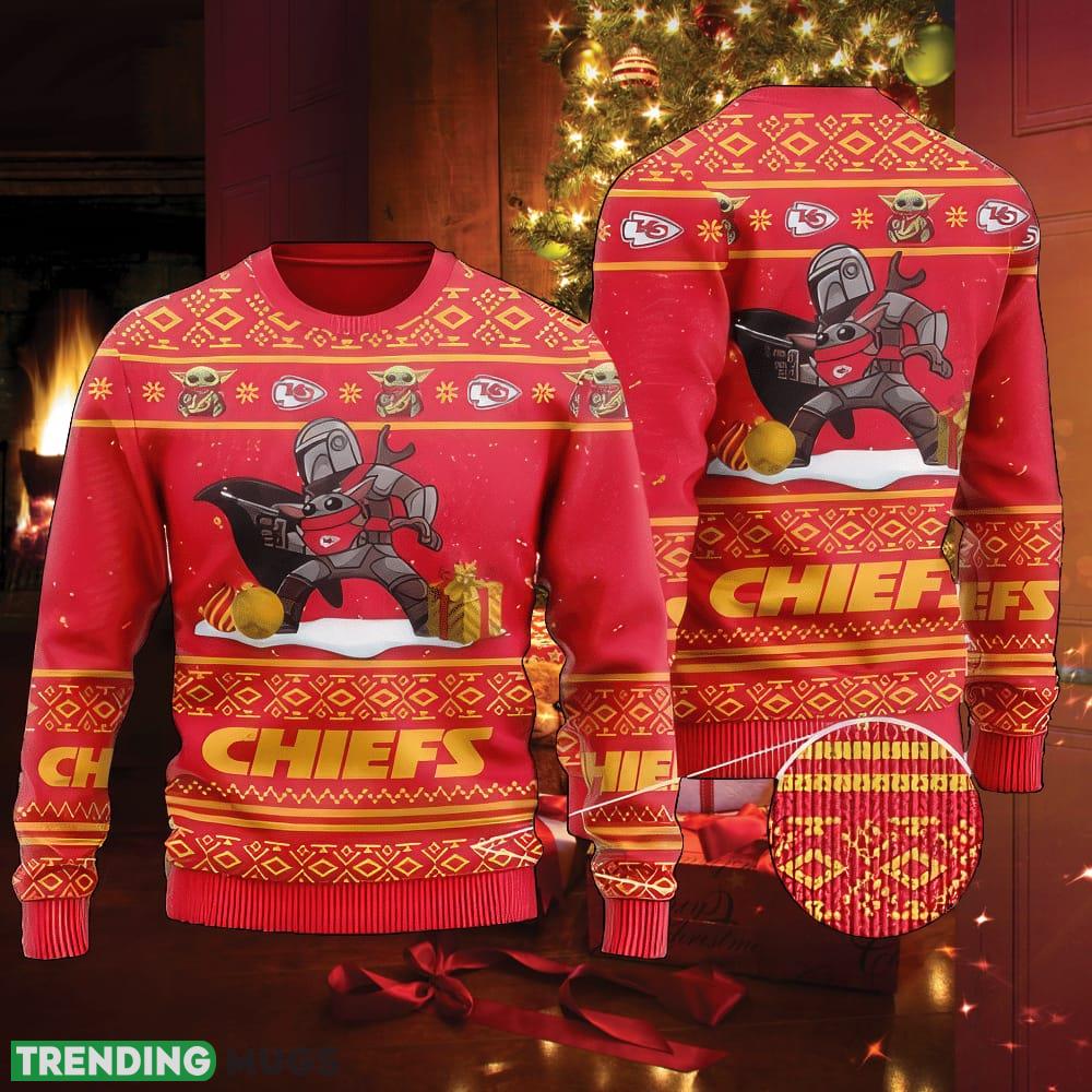 NFL Kansas City Chiefs Ugly Christmas Sweater AOP Red - NFL Kansas City Chiefs Ugly Christmas Sweater AOP Red NFL Kansas City Chiefs Ugly Christmas Sweater AOP Red - NFL Kansas City Chiefs Ugly Christmas Sweater AOP Red