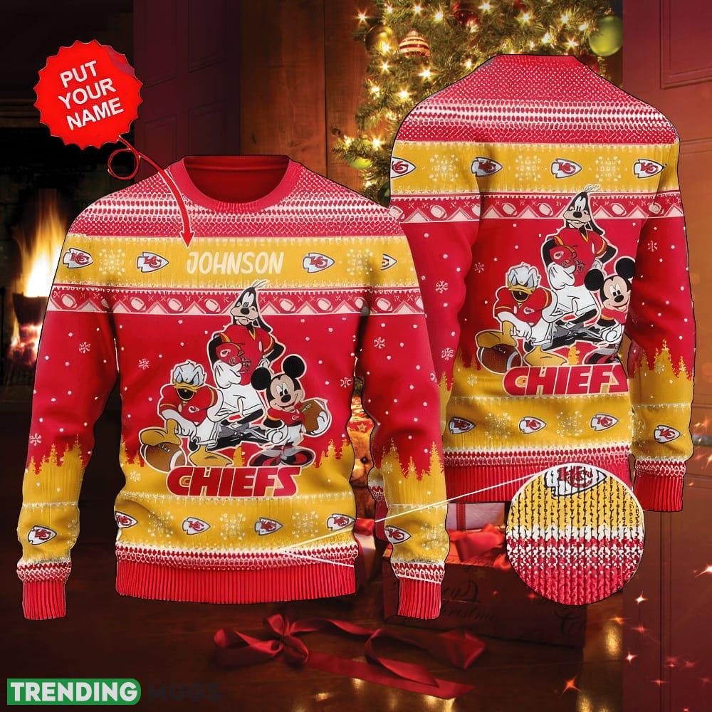 NFL Kansas City Chiefs Ugly Christmas Sweater Hibernate Custom Name - NFL Kansas City Chiefs Ugly Christmas Sweater Hibernate Custom Name NFL Kansas City Chiefs Ugly Christmas Sweater Hibernate Custom Name - NFL Kansas City Chiefs Ugly Christmas Sweater Hibernate Custom Name