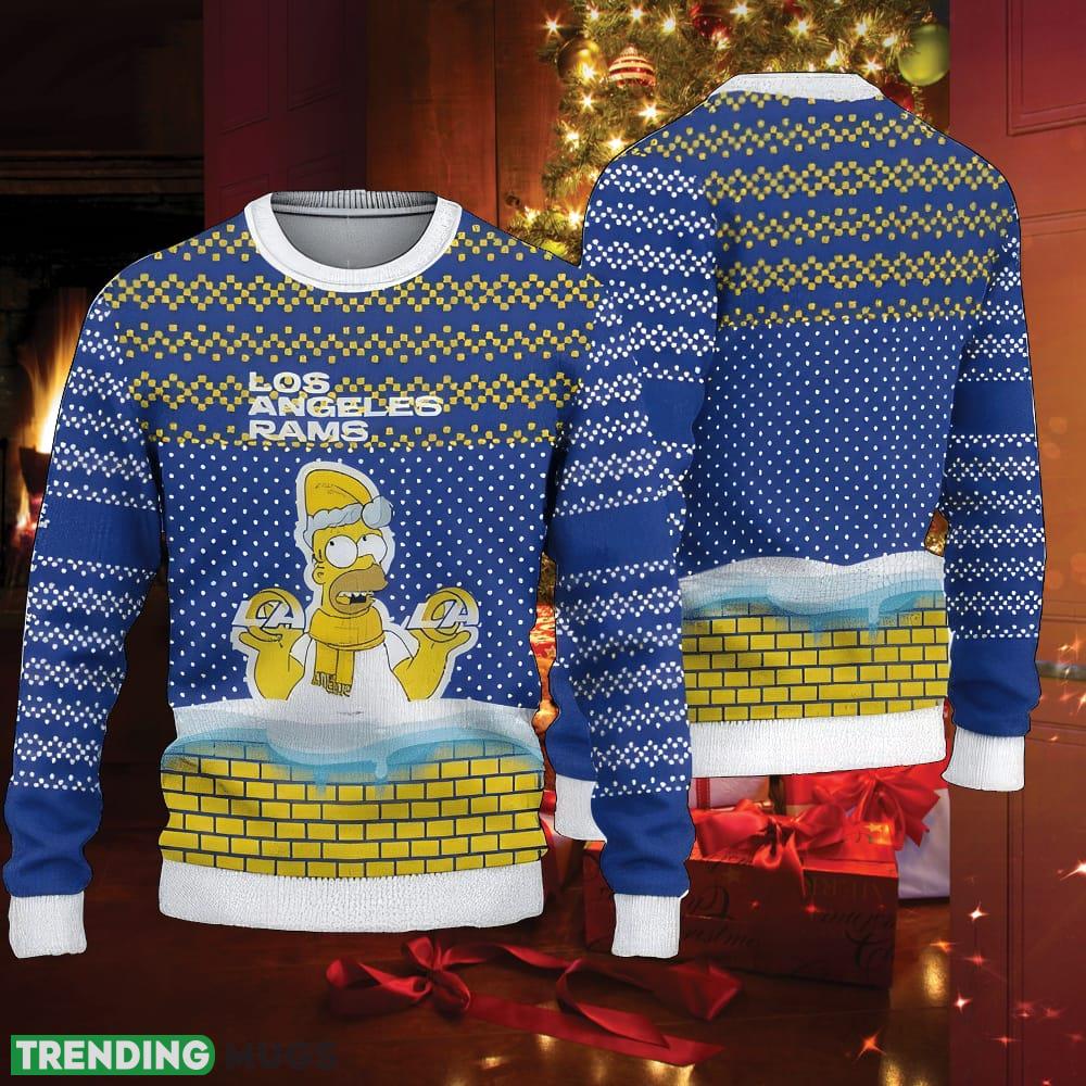 NFL Los Angeles Rams Ugly Christmas 3D Sweater Bells - NFL Los Angeles Rams Ugly Christmas 3D Sweater Bells NFL Los Angeles Rams Ugly Christmas 3D Sweater Bells - NFL Los Angeles Rams Ugly Christmas 3D Sweater Bells