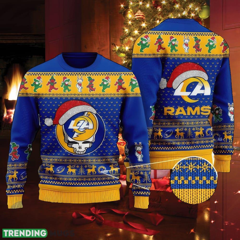 NFL Los Angeles Rams Ugly Christmas Sweater AOP Nutcracker - NFL Los Angeles Rams Ugly Christmas Sweater AOP Nutcracker NFL Los Angeles Rams Ugly Christmas Sweater AOP Nutcracker - NFL Los Angeles Rams Ugly Christmas Sweater AOP Nutcracker