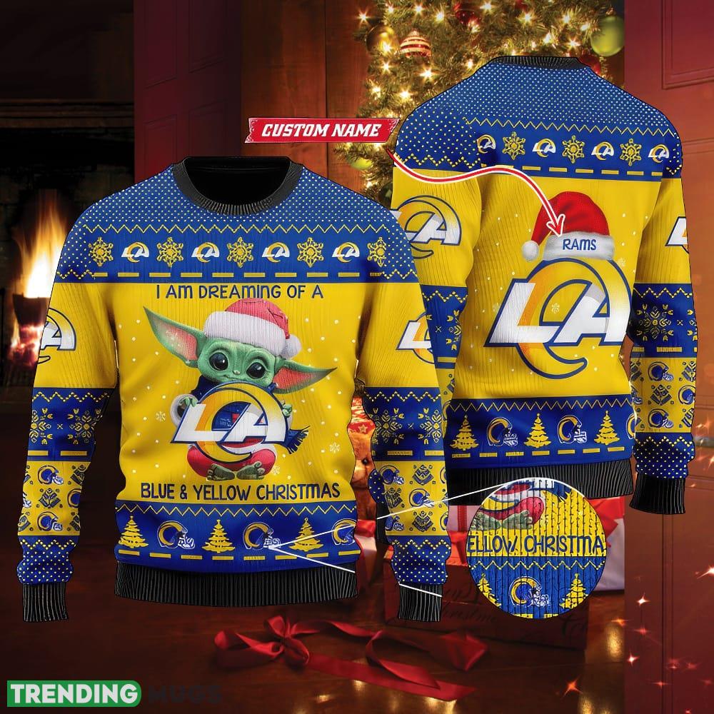 NFL Los Angeles Rams Ugly Christmas Sweater AOP Roast Custom Name - NFL Los Angeles Rams Ugly Christmas Sweater AOP Roast Custom Name NFL Los Angeles Rams Ugly Christmas Sweater AOP Roast Custom Name - NFL Los Angeles Rams Ugly Christmas Sweater AOP Roast Custom Name