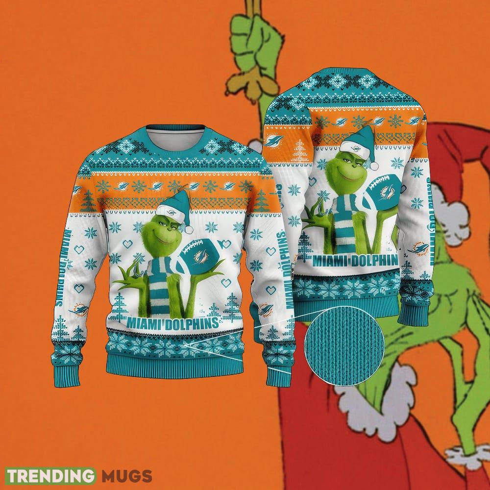 NFL Miami Dolphins Grinch Cool Ugly Christmas Sweater Snowstorm - NFL Miami Dolphins Grinch Cool Ugly Christmas Sweater Snowstorm NFL Miami Dolphins Grinch Cool Ugly Christmas Sweater Snowstorm - NFL Miami Dolphins Grinch Cool Ugly Christmas Sweater Snowstorm