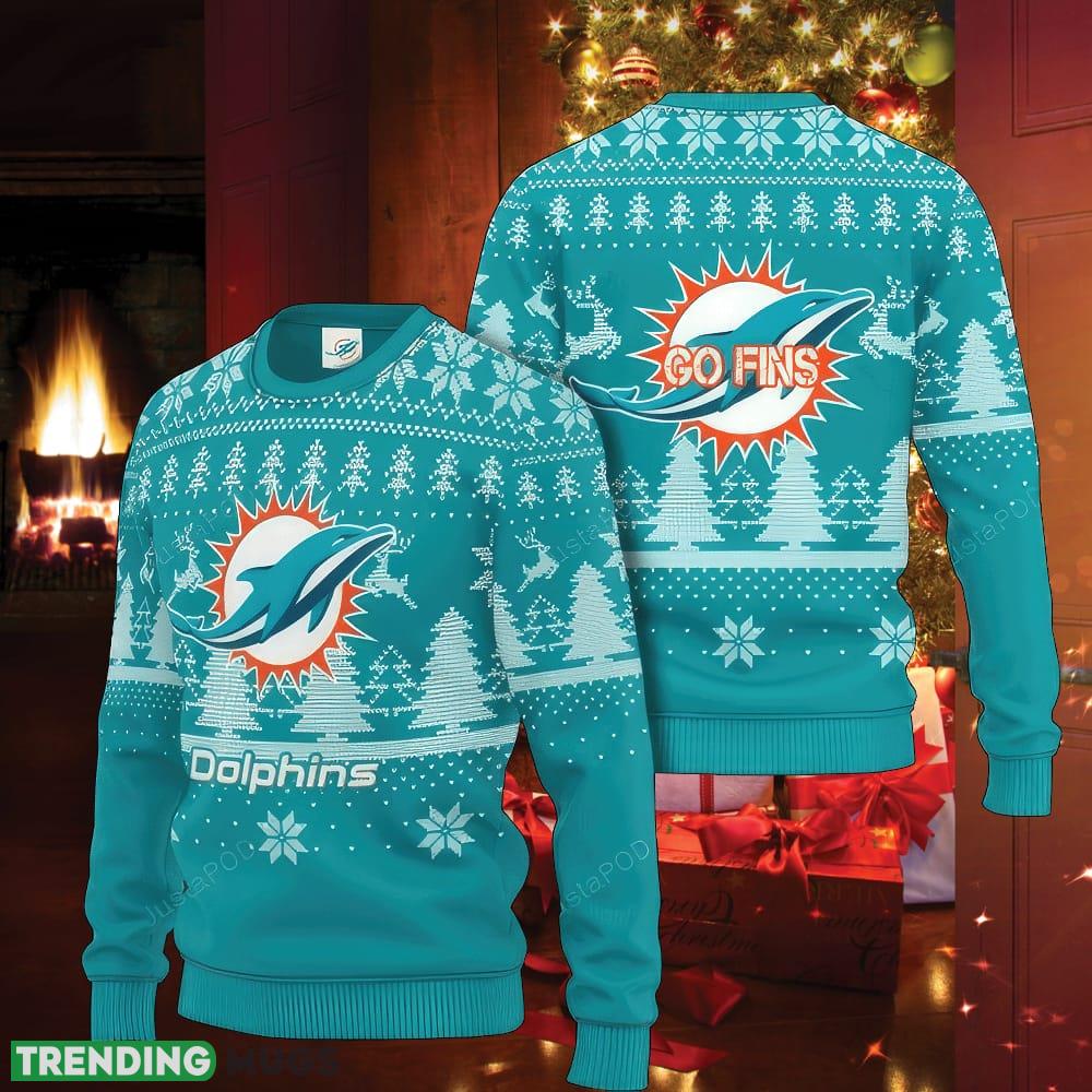 NFL Miami Dolphins Knitted Christmas 3D Sweater Skiing - NFL Miami Dolphins Knitted Christmas 3D Sweater Skiing NFL Miami Dolphins Knitted Christmas 3D Sweater Skiing - NFL Miami Dolphins Knitted Christmas 3D Sweater Skiing