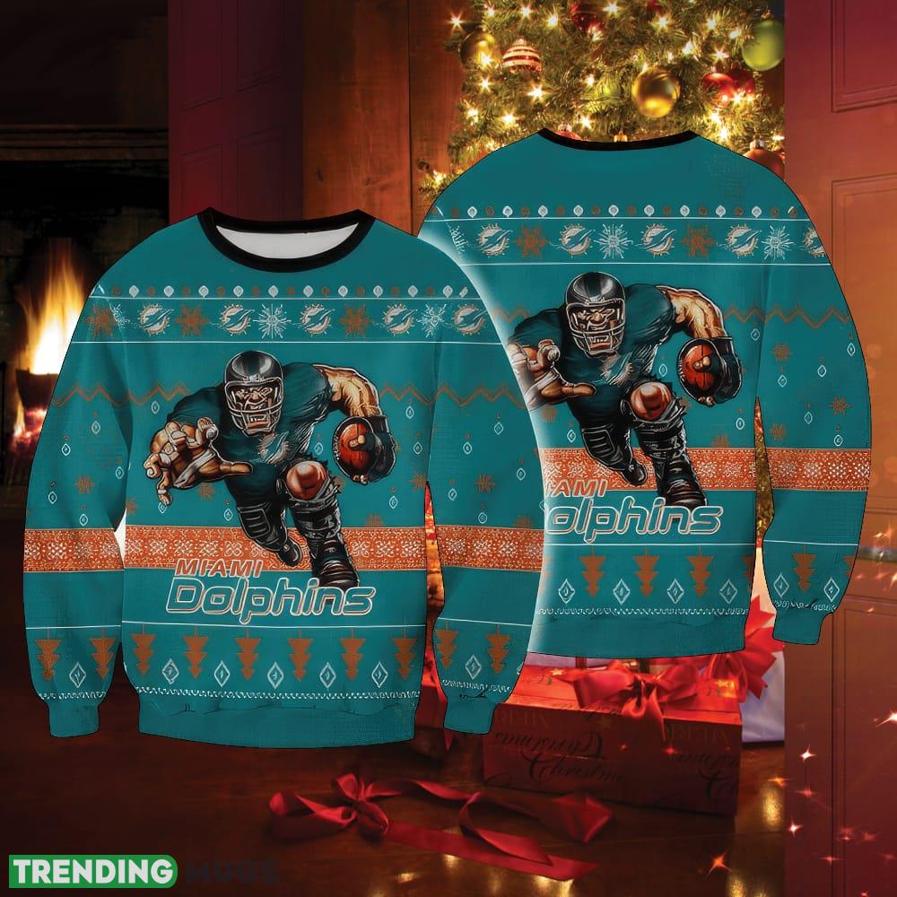 NFL Miami Dolphins Knitted Christmas Sweater Snowball - NFL Miami Dolphins Knitted Christmas Sweater Snowball NFL Miami Dolphins Knitted Christmas Sweater Snowball - NFL Miami Dolphins Knitted Christmas Sweater Snowball