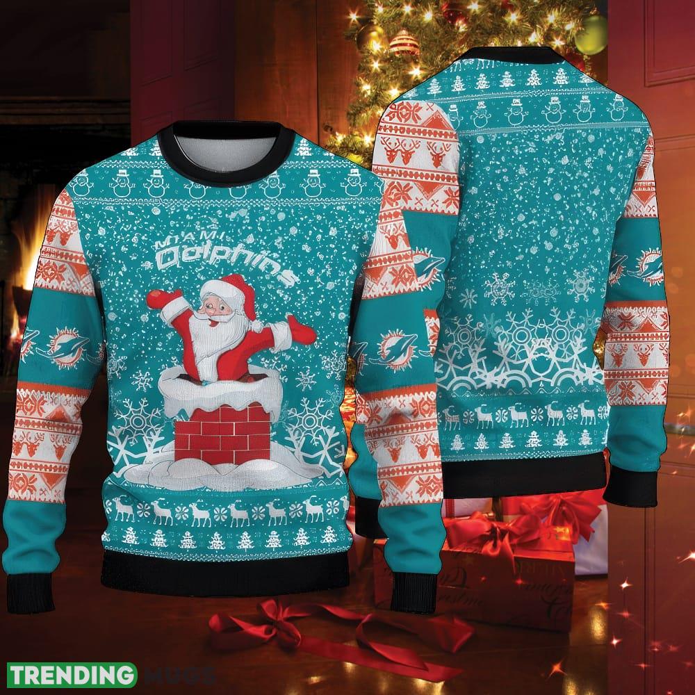 NFL Miami Dolphins Ugly Christmas 3D Sweater Snowshoe - NFL Miami Dolphins Ugly Christmas 3D Sweater Snowshoe NFL Miami Dolphins Ugly Christmas 3D Sweater Snowshoe - NFL Miami Dolphins Ugly Christmas 3D Sweater Snowshoe