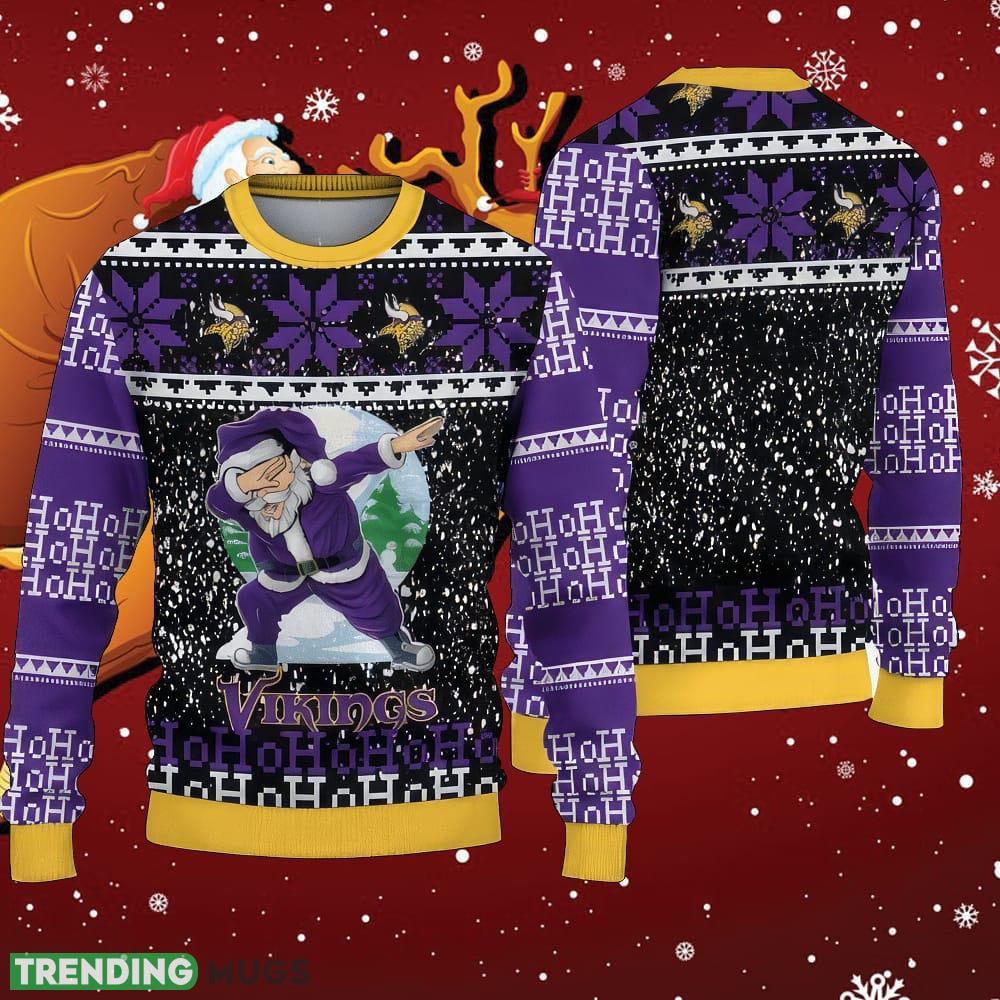 NFL Minnesota Vikings Santa Funny Ugly Christmas 3D Sweater Polar - NFL Minnesota Vikings Santa Funny Ugly Christmas 3D Sweater Polar NFL Minnesota Vikings Santa Funny Ugly Christmas 3D Sweater Polar - NFL Minnesota Vikings Santa Funny Ugly Christmas 3D Sweater Polar