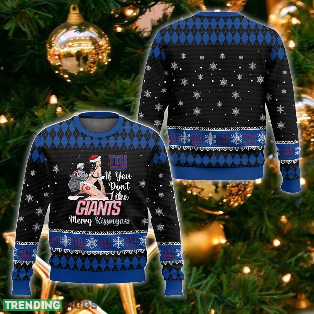 NFL New York Giants Kissmyass Ugly Sweater For Fans Christmas Vintage Gift - NFL New York Giants Kissmyass Ugly Sweater_1 NFL New York Giants Kissmyass Ugly Sweater For Fans Christmas Vintage Gift - NFL New York Giants Kissmyass Ugly Sweater_1