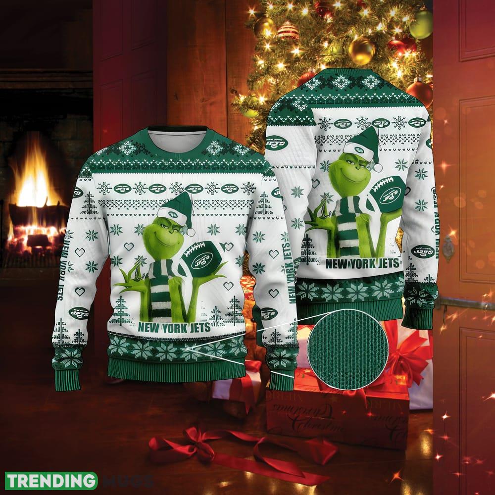 NFL New York Jets Knitted Christmas 3D Sweater Retail - NFL New York Jets Knitted Christmas 3D Sweater Retail NFL New York Jets Knitted Christmas 3D Sweater Retail - NFL New York Jets Knitted Christmas 3D Sweater Retail