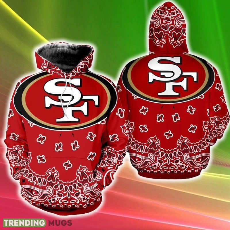 NFL San Francisco 49ers Bandana Party 3D Hoodie New Gift Fans Full Over Print For Men And Women - NFL San Francisco 49ers Bandana Party 3D Hoodie New Gift Fans Full Over Print For Men And Women NFL San Francisco 49ers Bandana Party 3D Hoodie New Gift Fans Full Over Print For Men And Women - NFL San Francisco 49ers Bandana Party 3D Hoodie New Gift Fans Full Over Print For Men And Women