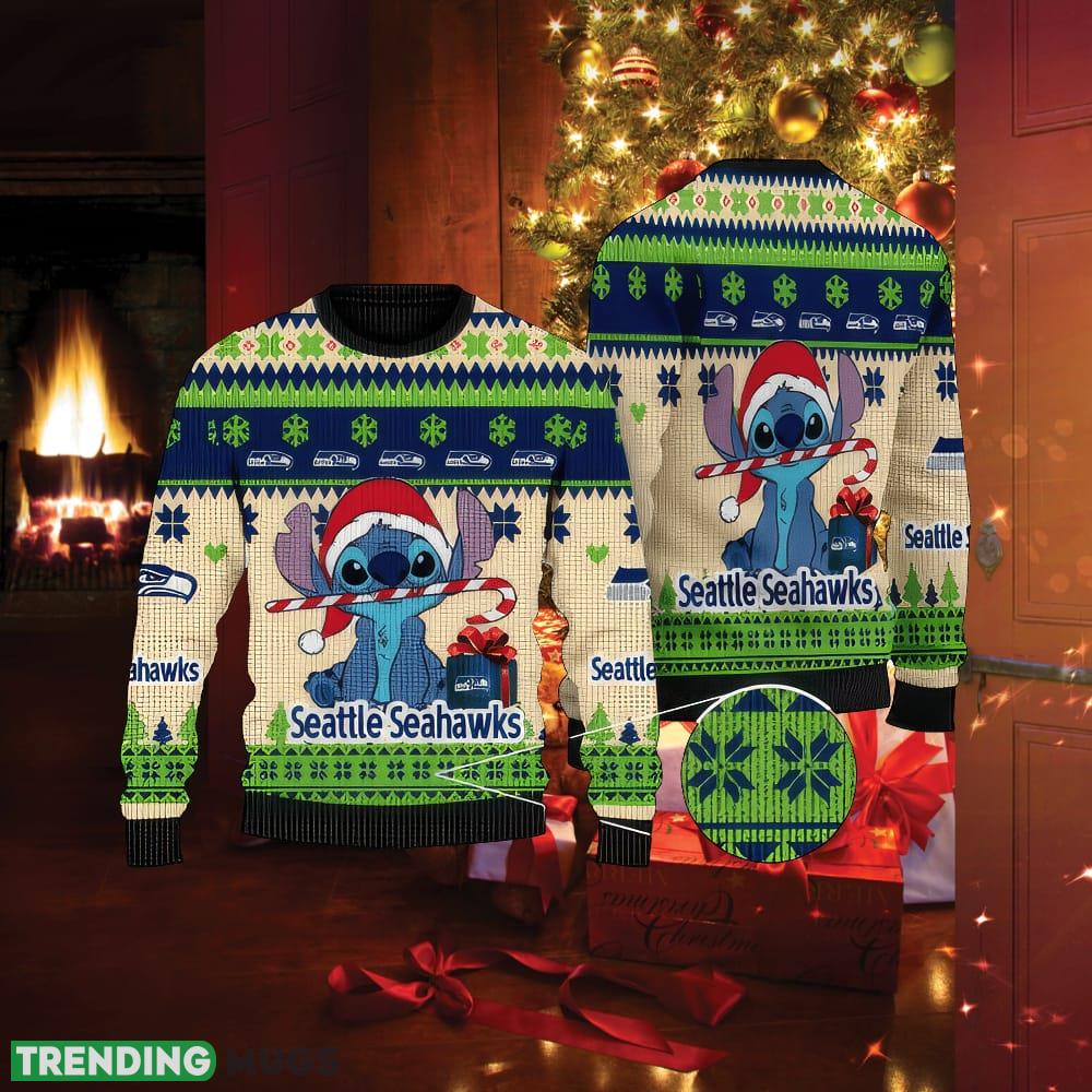NFL Seattle Seahawks Knitted Christmas 3D Sweater Craft - NFL Seattle Seahawks Knitted Christmas 3D Sweater Craft NFL Seattle Seahawks Knitted Christmas 3D Sweater Craft - NFL Seattle Seahawks Knitted Christmas 3D Sweater Craft