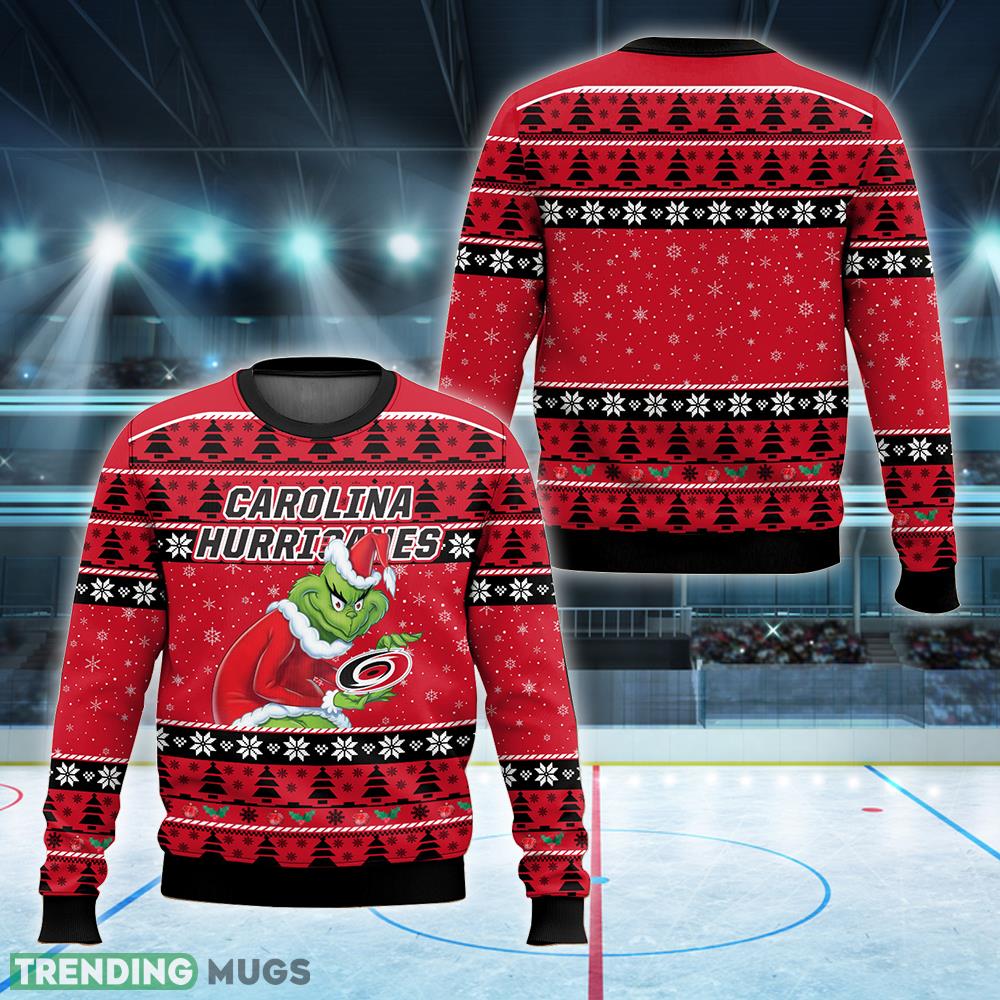 NHL Carolina Hurricanes Grinch Logo New Christmas Ugly Sweater For Men And Women - NHL Carolina Hurricanes Grinch New Style 2023 Ugly Christmas Sweater For Men And Women Photo 1 NHL Carolina Hurricanes Grinch Logo New Christmas Ugly Sweater For Men And Women - NHL Carolina Hurricanes Grinch New Style 2023 Ugly Christmas Sweater For Men And Women Photo 1