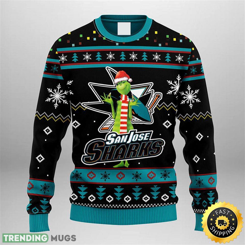 NHL San Jose Sharks Ugly Christmas Sweater 2023 For Men And Women - NHL San Jose Sharks Ugly Christmas Sweater 2023 For Men And Women NHL San Jose Sharks Ugly Christmas Sweater 2023 For Men And Women - NHL San Jose Sharks Ugly Christmas Sweater 2023 For Men And Women
