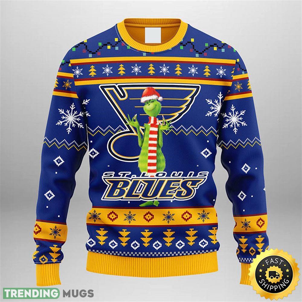NHL St. Louis Blues Ugly Christmas Sweater 2023 For Men And Women - NHL St. Louis Blues Ugly Christmas Sweater 2023 For Men And Women NHL St. Louis Blues Ugly Christmas Sweater 2023 For Men And Women - NHL St. Louis Blues Ugly Christmas Sweater 2023 For Men And Women