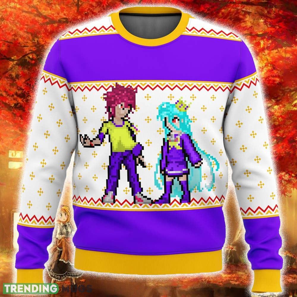 No Game No Life Sprites Ugly Christmas Sweater Funny Gift For Men And Women Fans - No Game No Life Sprites Ugly Christmas Sweater Funny Gift For Men And Women Fans No Game No Life Sprites Ugly Christmas Sweater Funny Gift For Men And Women Fans - No Game No Life Sprites Ugly Christmas Sweater Funny Gift For Men And Women Fans