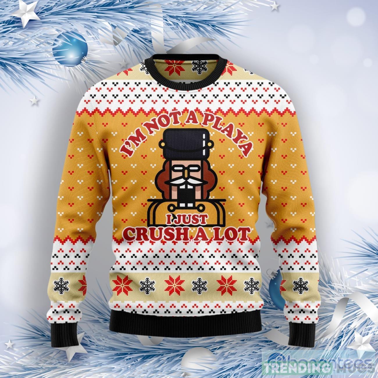 Nutcracker Playa Ugly Christmas Sweater For Everyone Product Photo 1 Nutcracker Playa Ugly Christmas Sweater For Everyone Product Photo 1