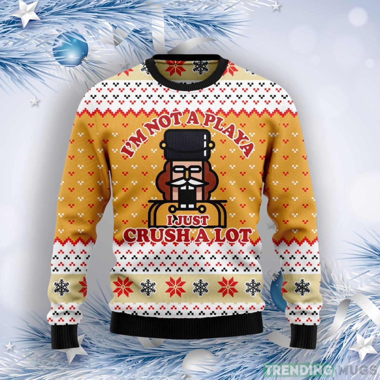 Nutcracker Playa Ugly Christmas Sweater Product Photo 1 Nutcracker Playa Ugly Christmas Sweater Product Photo 1