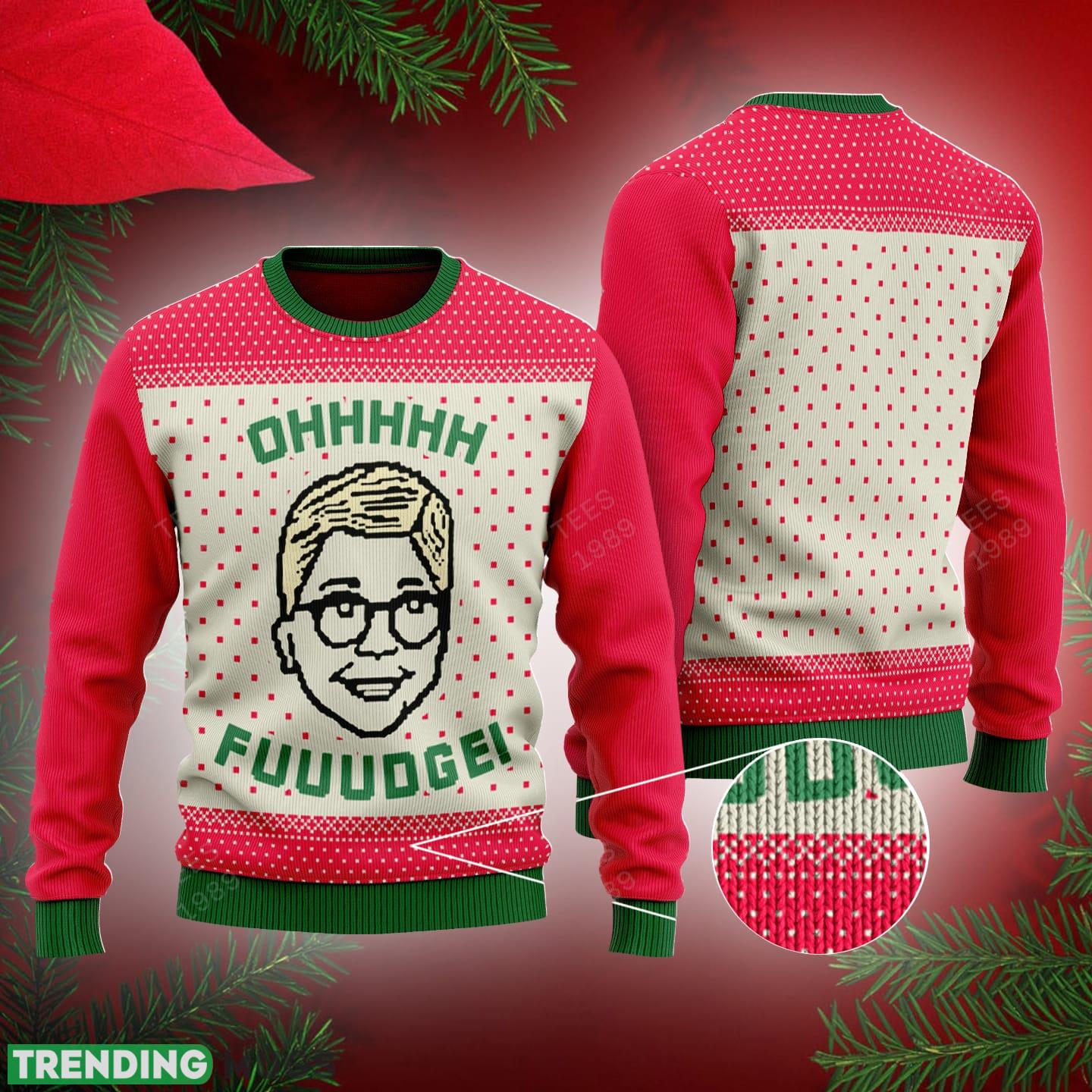 Ohhhh Fuuudge! Ugly Christmas Sweater AOP Gift Holidays - Ohhhh Fuuudge! Ugly Christmas Sweater AOP Gift Holidays Ohhhh Fuuudge! Ugly Christmas Sweater AOP Gift Holidays - Ohhhh Fuuudge! Ugly Christmas Sweater AOP Gift Holidays
