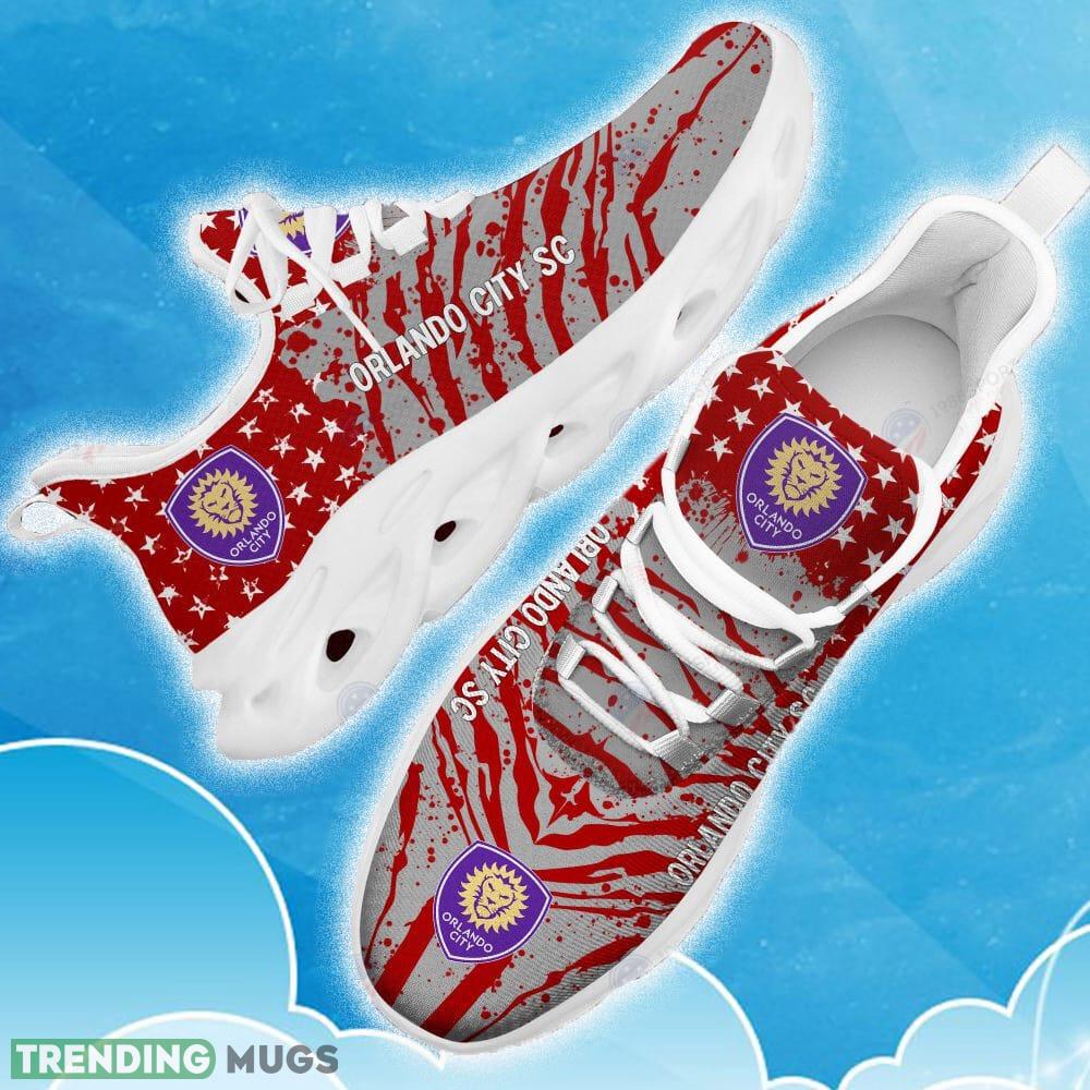 Orlando City SC Red New Chunky Shoes Camo Logo Printed For Men And Women Gift Fans Max Soul Sneakers - Orlando City SC Clunky Sneakers Photo 15 Orlando City SC Red New Chunky Shoes Camo Logo Printed For Men And Women Gift Fans Max Soul Sneakers - Orlando City SC Clunky Sneakers Photo 15