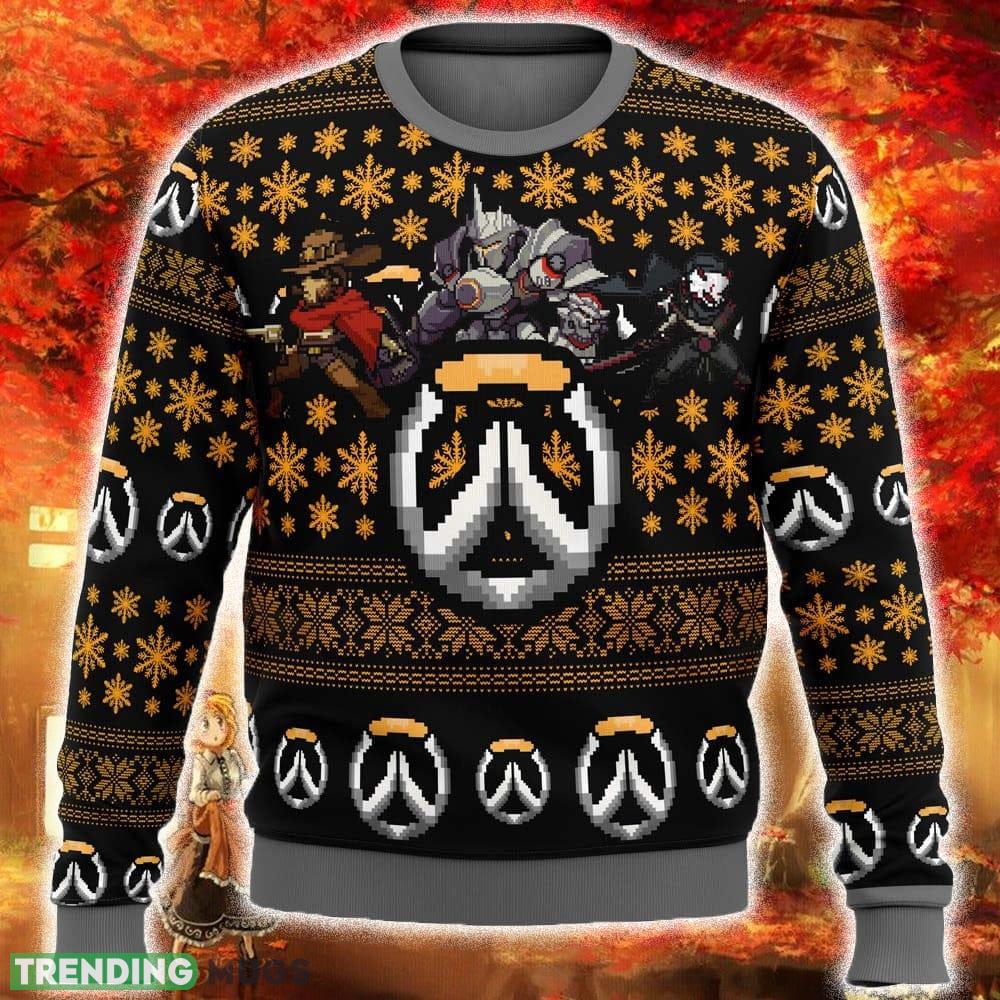 Overwatch Symbol Ugly Christmas Sweater Funny Gift For Men And Women Fans - Overwatch Symbol Ugly Christmas Sweater Funny Gift For Men And Women Fans Overwatch Symbol Ugly Christmas Sweater Funny Gift For Men And Women Fans - Overwatch Symbol Ugly Christmas Sweater Funny Gift For Men And Women Fans