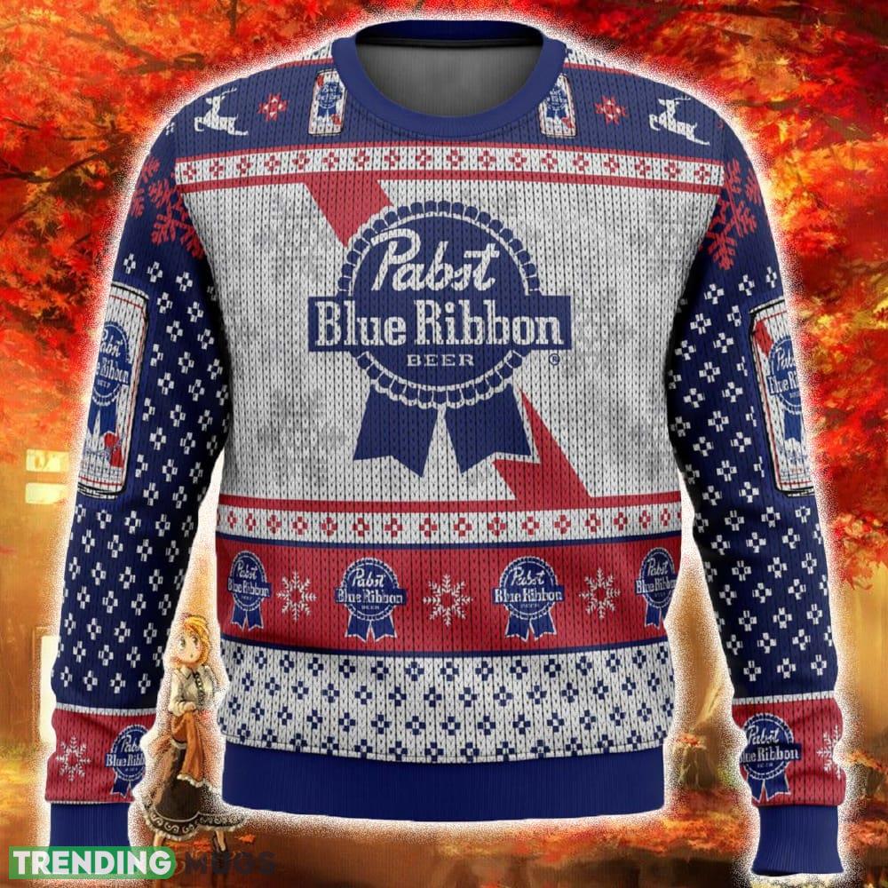 Pabst Blue Ribbon Ugly Christmas Sweater Funny Gift For Men And Women Fans - Pabst Blue Ribbon Ugly Christmas Sweater Funny Gift For Men And Women Fans Pabst Blue Ribbon Ugly Christmas Sweater Funny Gift For Men And Women Fans - Pabst Blue Ribbon Ugly Christmas Sweater Funny Gift For Men And Women Fans