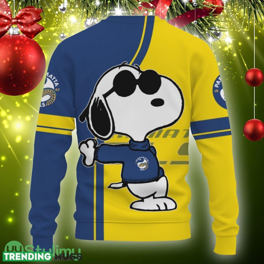 Parramatta Eels Shop Champion Teamwear Knitted Christmas 3D Sweater Gift Holidays 3D Sweater Parramatta Eels Shop Champion Teamwear Knitted Christmas 3D Sweater Gift Holidays 3D Sweater